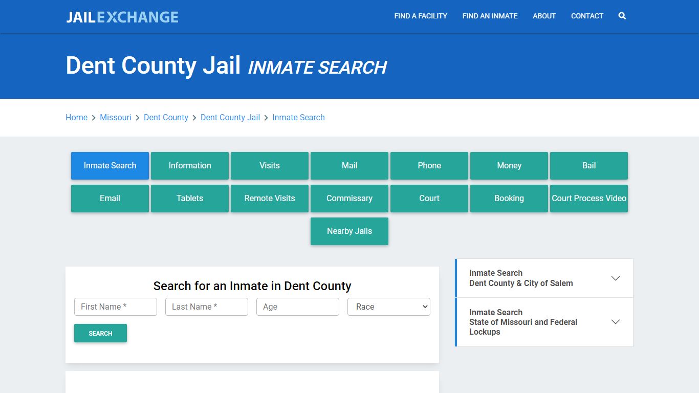 Dent County Jail, MO Inmate Search: Roster & Mugshots